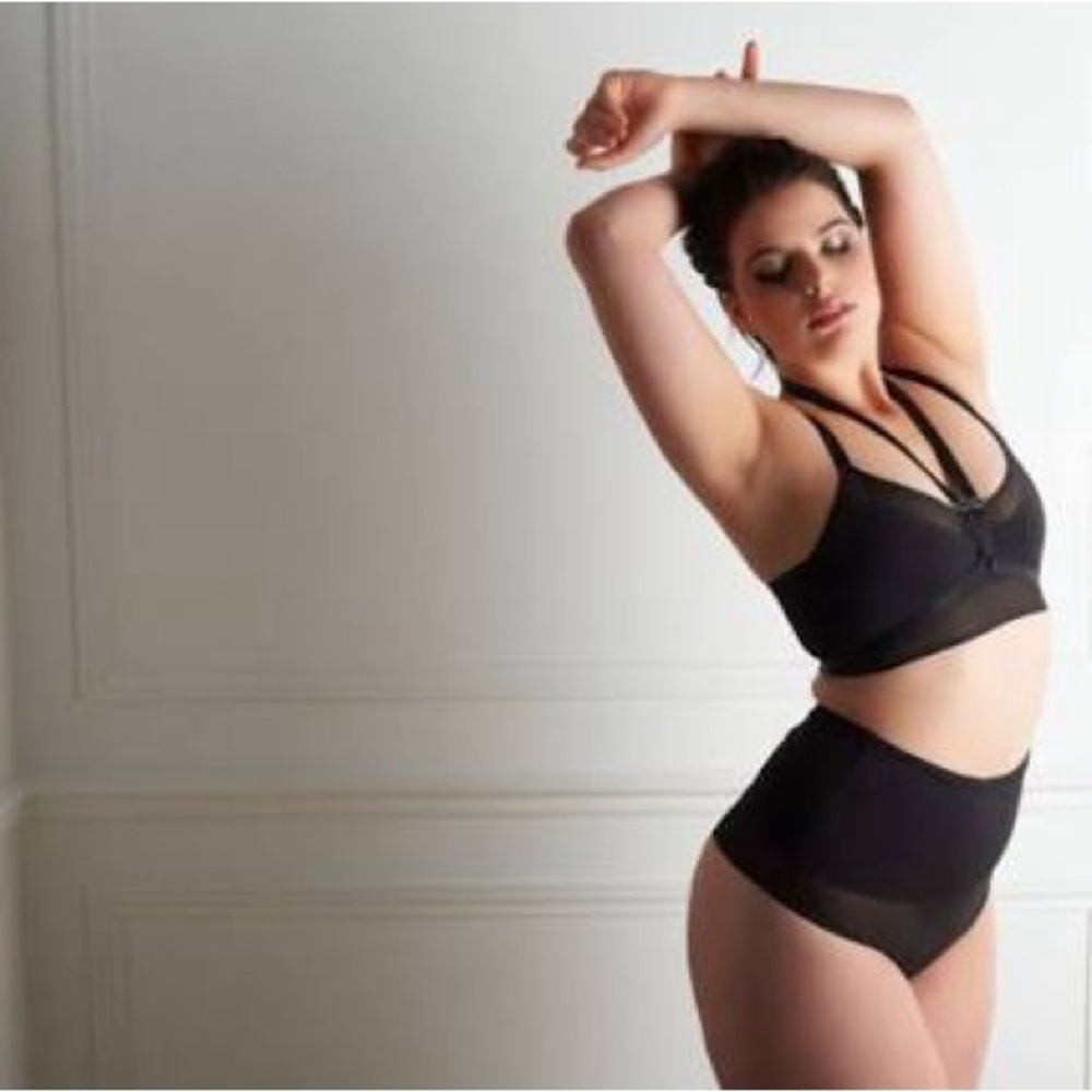 Maison Close Black Bralette